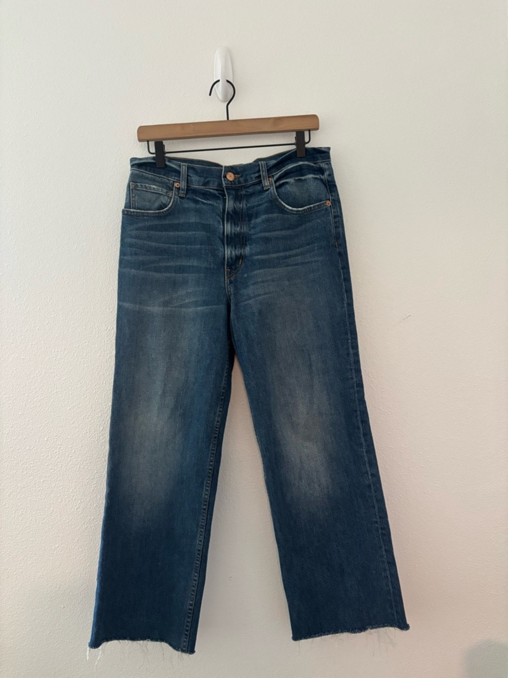 Doen jeans raw hem